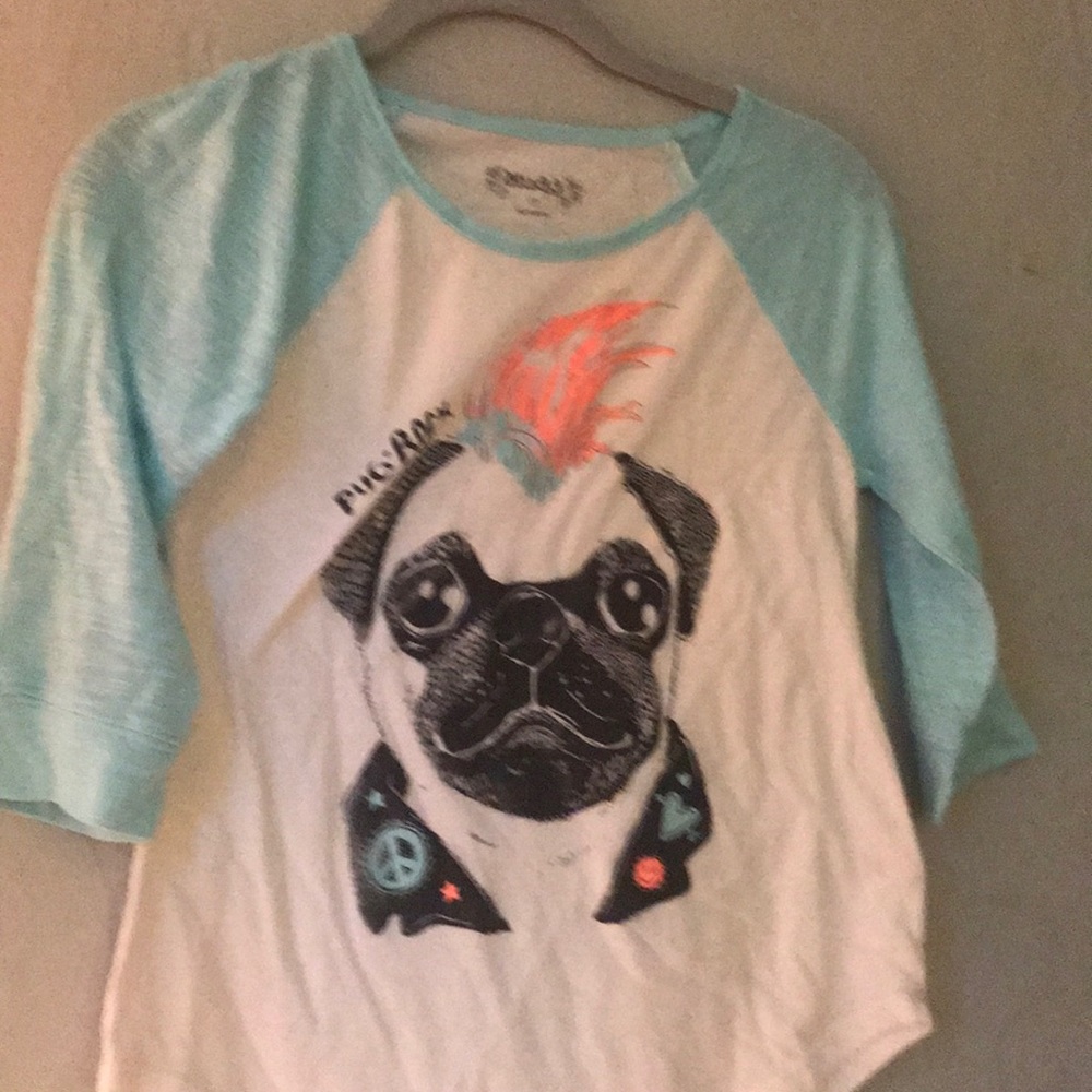 Girls Size 12 Baseball Tee